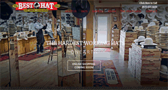 Desktop Screenshot of besthatstore.com